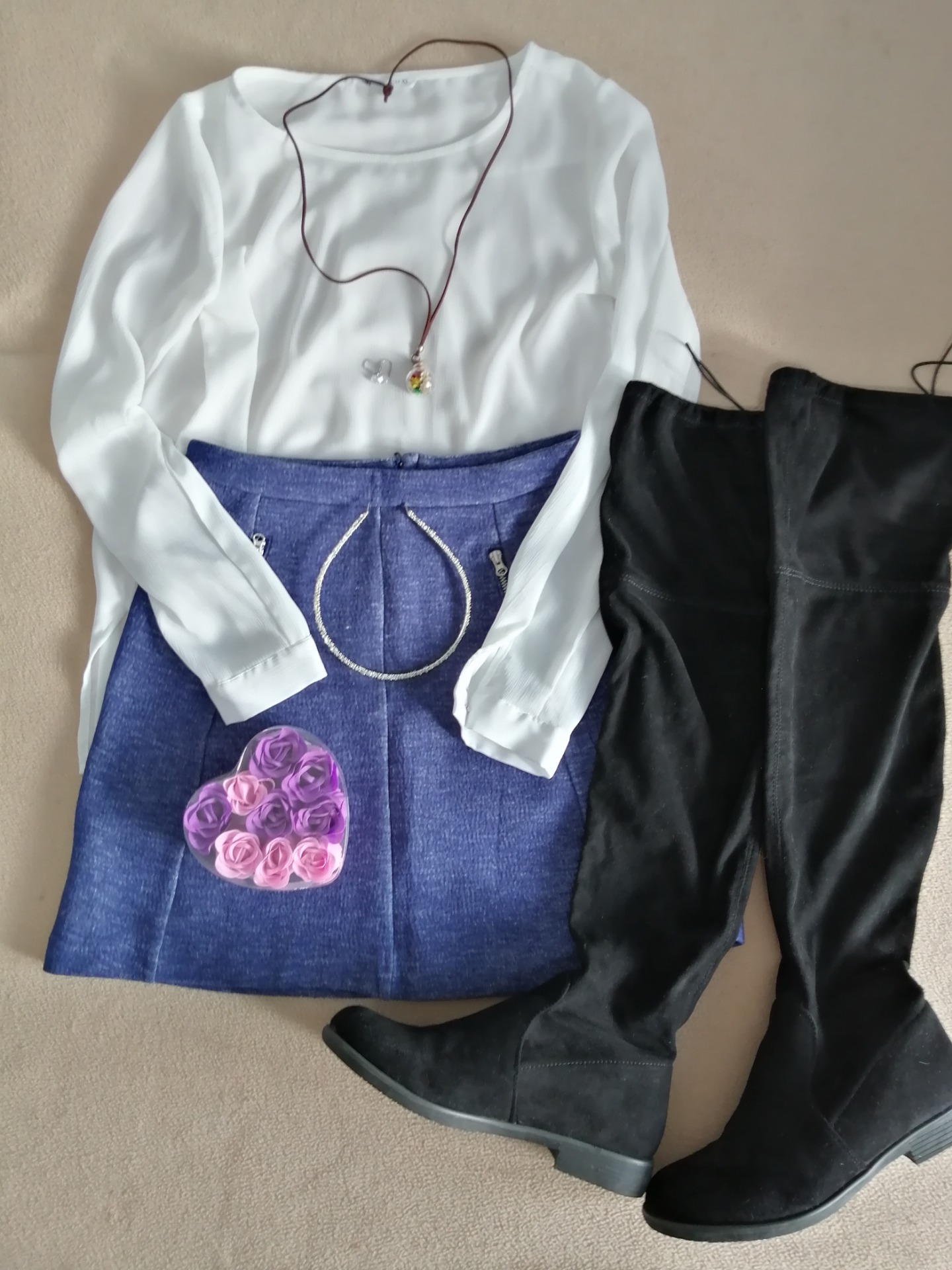 A casual fall look